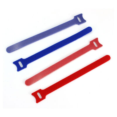 Back-to-Back Hook-and-Loop Cable Ties (Hook-and-Loop in One Piece), Colorful Nylon Hook-and-Loop Self-Adhesive Cable Organizers