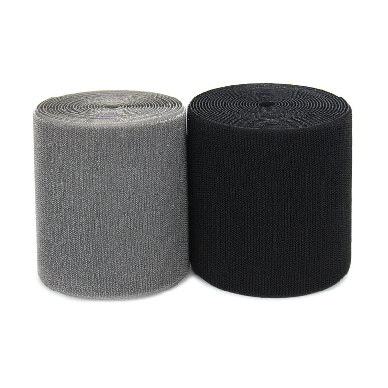 Nylon OK Fabric Sewing on Hook and Loop Eco-friendly and Garment Elastic Soft Loop Fabric